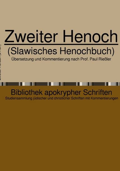 Produktbild: Bibliothek apokrypher Schriften / Zweiter Henoch