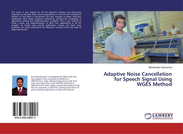 Produktbild: Adaptive Noise Cancellation for Speech Signal Using WGES Method