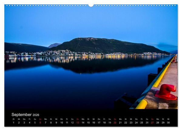 Produktbild: Erlebnis Norwegen: Narvik bis Troms&oslash; (hochwertiger Premium Wandkalender 2026 DIN A2 quer), Kunstdruck in Hochglanz