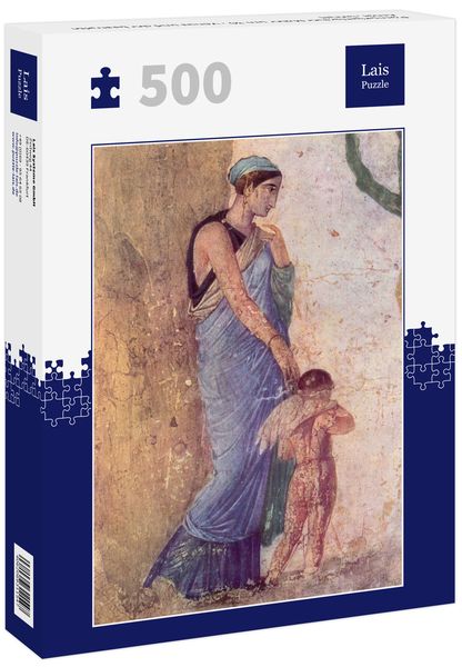 Lais Puzzle Pompejanischer Maler um 30 - Venus und der bestrafte Amor, Detail 500 Teile