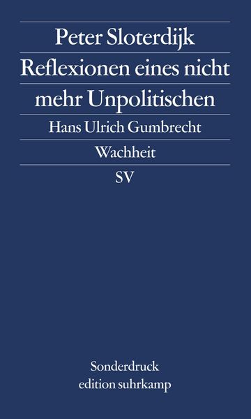 Produktbild: Reflexionen eines nicht mehr Unpolitischen