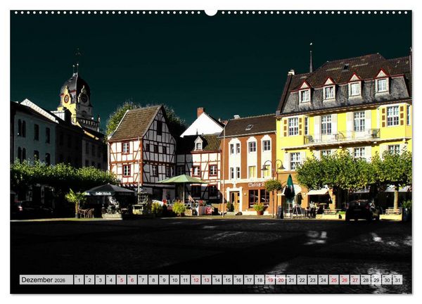 Produktbild: Euskirchen - Ein Trip durch die Kreisstadt am Rande der Eifel (hochwertiger Premium Wandkalender 2026 DIN A2 quer), Kunstdruck in Hochglanz