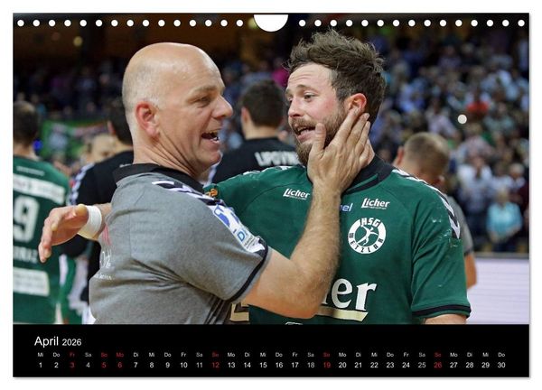 Produktbild: Handball Bundesliga - HSG Wetzlar (Wandkalender 2026 DIN A4 quer), CALVENDO Monatskalender