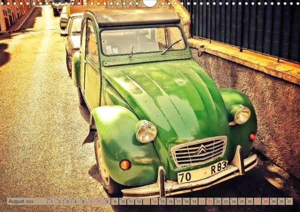 Produktbild: Die Legende - die Ente, Citro&euml;n 2CV (Wandkalender 2022 DIN A3 quer)