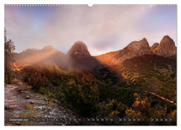 Produktbild: La Isla de La Gomera - Wilde Sch&ouml;nheit im Atlantik (Wandkalender 2026 DIN A2 quer), CALVENDO Monatskalender