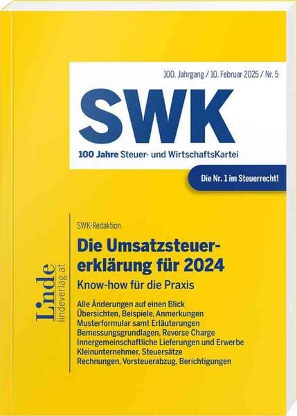 Produktbild: Die Steuererkl&auml;rungen f&uuml;r 2024 | Band 2