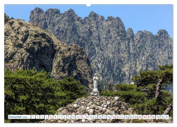 Produktbild: Corsica (High Quality Premium Wall Calendar 2026 DIN A2 landscape),CALVENDO 12 Month Wall Calendar