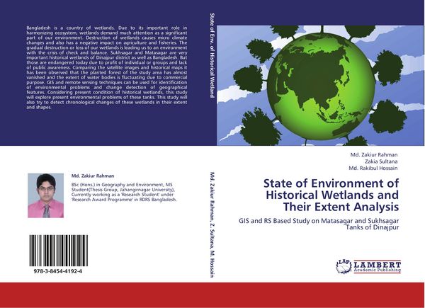 Produktbild: State of Environment of Historical Wetlands and Their Extent Analysis