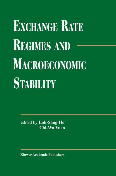 Produktbild: Exchange Rate Regimes and Macroeconomic Stability