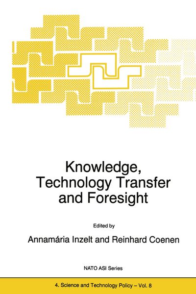 Produktbild: Knowledge, Technology Transfer and Foresight