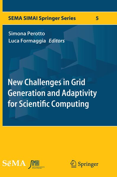 Produktbild: New Challenges in Grid Generation and Adaptivity for Scientific Computing
