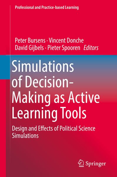 Produktbild: Simulations of Decision-Making as Active Learning Tools