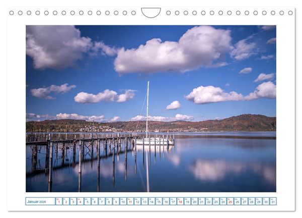 Produktbild: Bodman - sch&ouml;ner kleiner Ort direkt am Bodensee (Wandkalender 2026 DIN A4 quer), CALVENDO Monatskalender