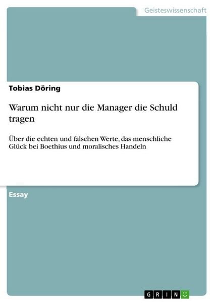 Produktbild: Warum nicht nur die Manager die Schuld tragen