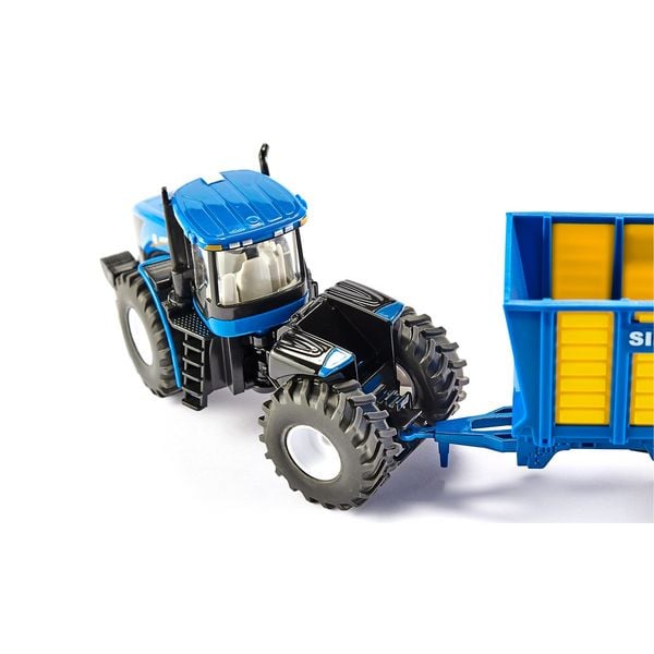 Produktbild: Siku 1947 Traktor mit Silagewagen