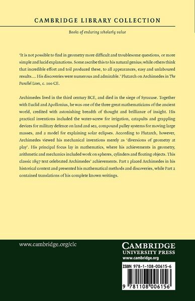 Produktbild: The Works of Archimedes