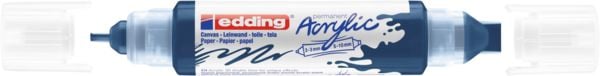 Produktbild: edding Acryl Double Liner 5400 nachtblau 2-3mm/5-10mm