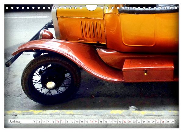 Produktbild: Tin Lizzie - Ford Modell T in Kuba (Wandkalender 2026 DIN A4 quer), CALVENDO Monatskalender