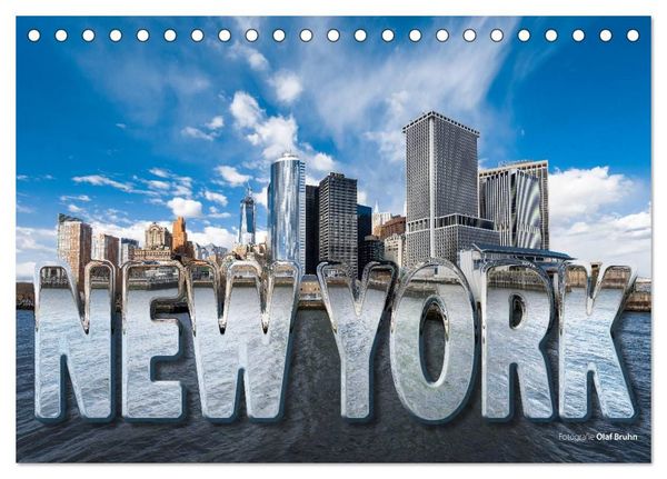Produktbild: New York (Tischkalender 2027 DIN A5 quer), CALVENDO Monatskalender