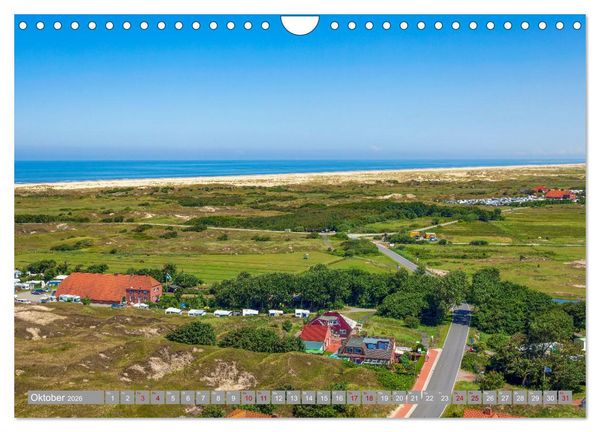 Produktbild: NORDERNEY - Meine Liebe zur Nordseeinsel (Wandkalender 2026 DIN A4 quer), CALVENDO Monatskalender