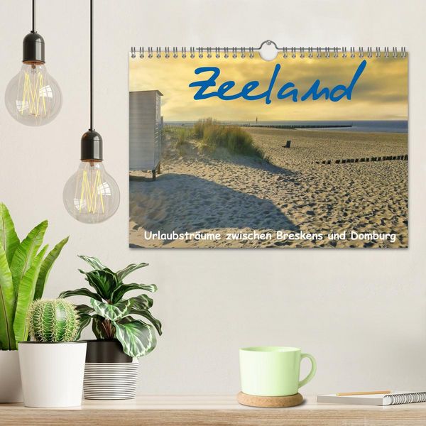 Produktbild: Zeeland - Urlaubstr&auml;ume zwischen Breskens und Domburg (Wandkalender 2026 DIN A4 quer), CALVENDO Monatskalender