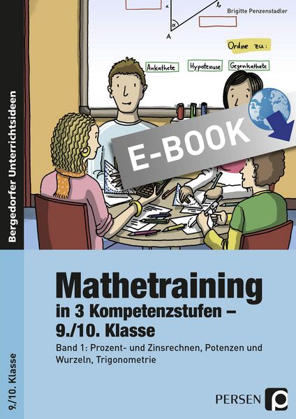 Produktbild: Mathetraining in 3 Kompetenzstufen - 9./10. Klasse