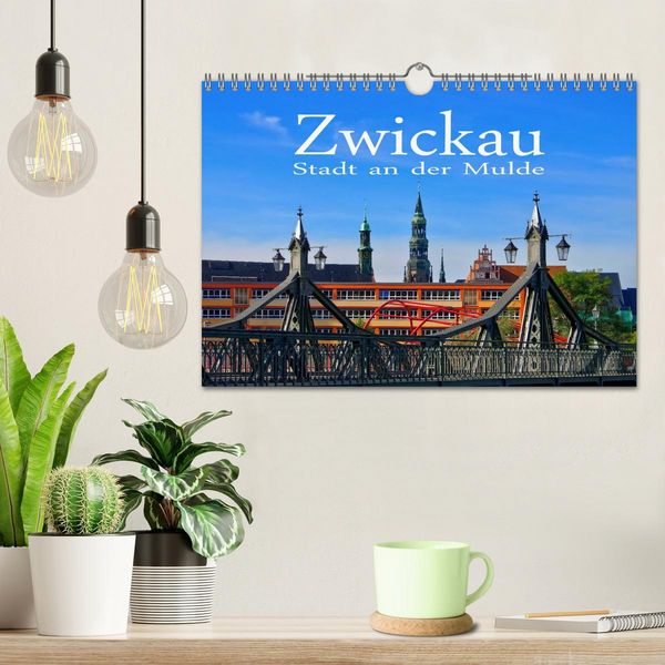 Produktbild: Zwickau - Stadt an der Mulde (Wandkalender 2026 DIN A4 quer), CALVENDO Monatskalender