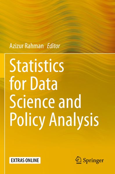 Produktbild: Statistics for Data Science and Policy Analysis