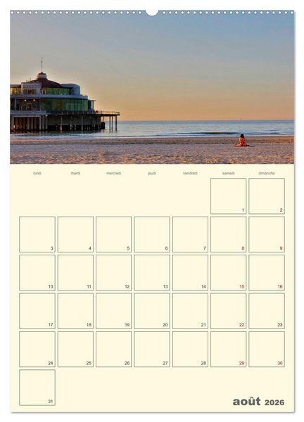 Produktbild: Comt&eacute; belge de Flandre (Calendrier mural 2026 DIN A2 horizontal), CALVENDO calendrier mensuel