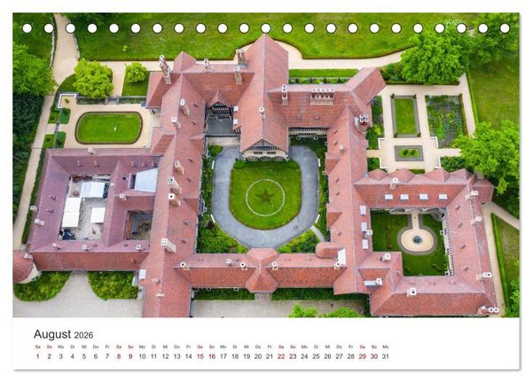Produktbild: Potsdam - UNESCO Weltkulturerbe und Stadt der Schl&ouml;sser und G&auml;rten (Tischkalender 2026 DIN A5 quer), CALVENDO Monatskalender