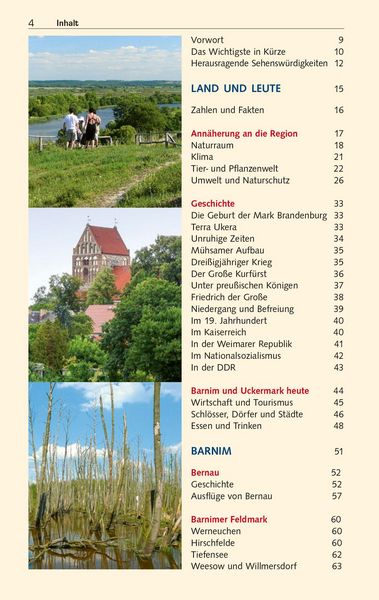 Produktbild: TRESCHER Reisef&uuml;hrer Barnim und Uckermark
