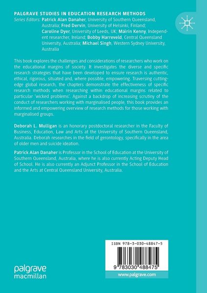 Produktbild: Researching Within the Educational Margins