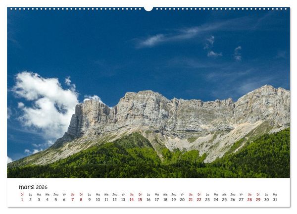 Produktbild: Les Hauts du Vercors (Calendrier mural 2026 DIN A2 vertical), CALVENDO calendrier mensuel