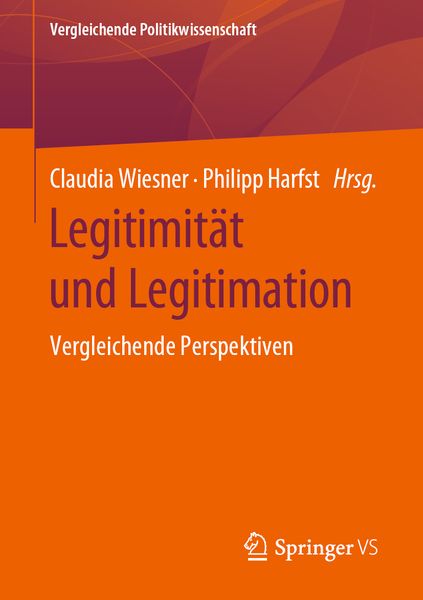 Produktbild: Legitimit&auml;t und Legitimation