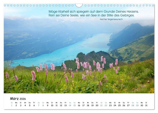 Produktbild: Christliche Bildpoesie 2026 (Wandkalender 2026 DIN A3 quer), CALVENDO Monatskalender