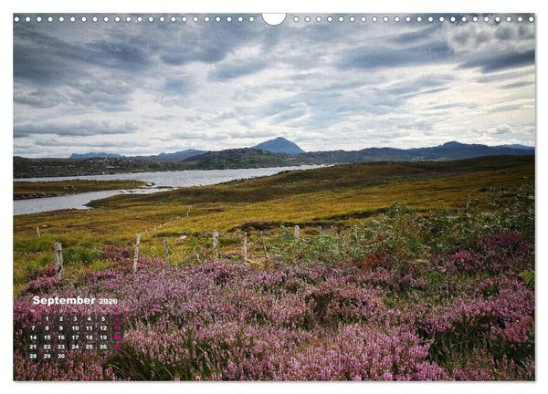 Produktbild: Naturparadies Schottland (Wandkalender 2026 DIN A3 quer), CALVENDO Monatskalender