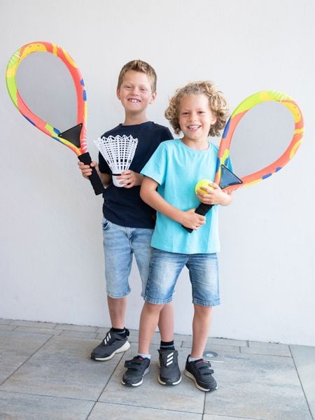 Produktbild: Outdoor active Jumbo-Schläger Set mit Bälle, Länge 67 cm