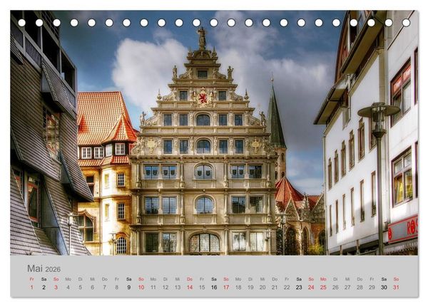 Produktbild: Braunschweig (Tischkalender 2026 DIN A5 quer), CALVENDO Monatskalender