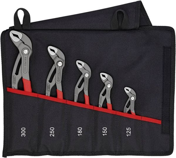 Produktbild: Knipex 00 19 55 S5 Werkstatt Wasserpumpenzangen-Set 5teilig