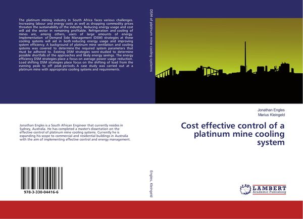 Produktbild: Cost effective control of a platinum mine cooling system