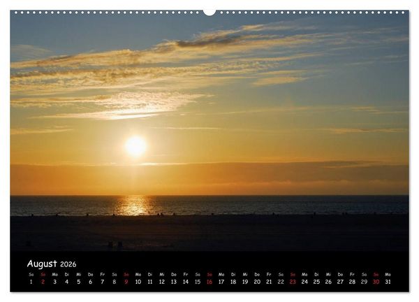 Produktbild: Amrum (hochwertiger Premium Wandkalender 2026 DIN A2 quer), Kunstdruck in Hochglanz