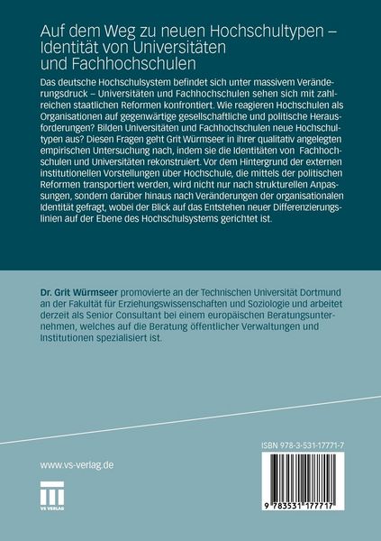 Produktbild: Auf dem Weg zu neuen Hochschultypen