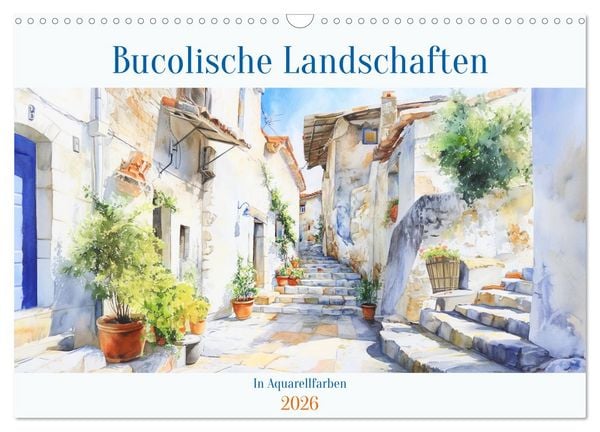 Produktbild: Bucolische Landschaften (Wandkalender 2026 DIN A3 quer), CALVENDO Monatskalender