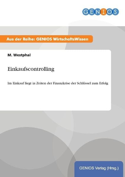 Produktbild: Einkaufscontrolling