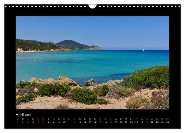 Produktbild: Die Trauminsel Sardinien (Wandkalender 2026 DIN A3 quer), CALVENDO Monatskalender