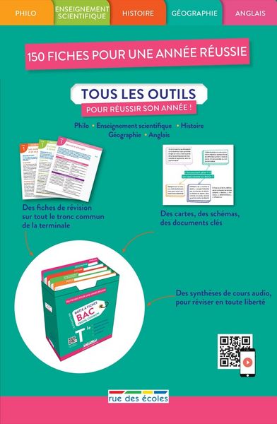 Produktbild: Boite a fiches bac tronc commun