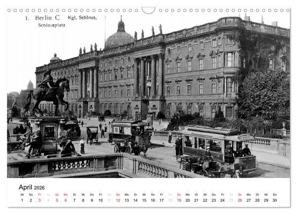 Produktbild: Gr&uuml;&szlig;e aus dem alten Berlin (Wandkalender 2026 DIN A3 quer), CALVENDO Monatskalender