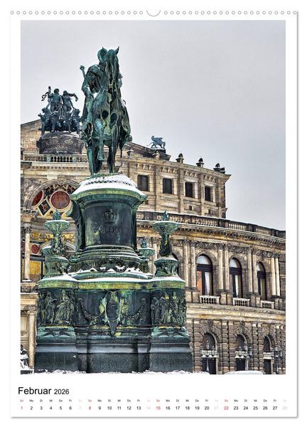 Produktbild: Bilder aus Dresden (Wandkalender 2026 DIN A2 hoch), CALVENDO Monatskalender
