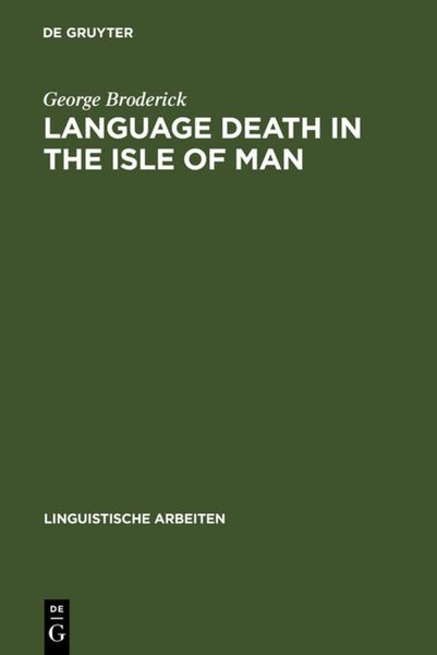 Produktbild: Language Death in the Isle of Man