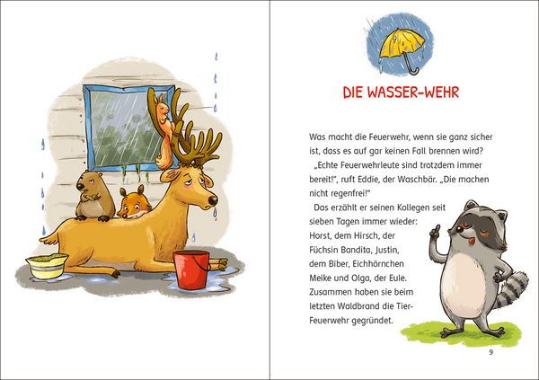 Produktbild: Die Tier-Feuerwehr (Band 2) - Eine klitschnasse Rettungsaktion